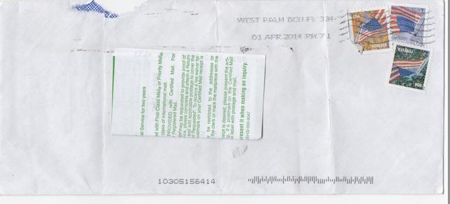 bucky dent envelpe.jpg